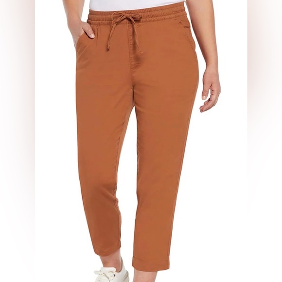 GAP Pants - Gap Women’s Mid Rise Easy Twill Pants in Gingerbread